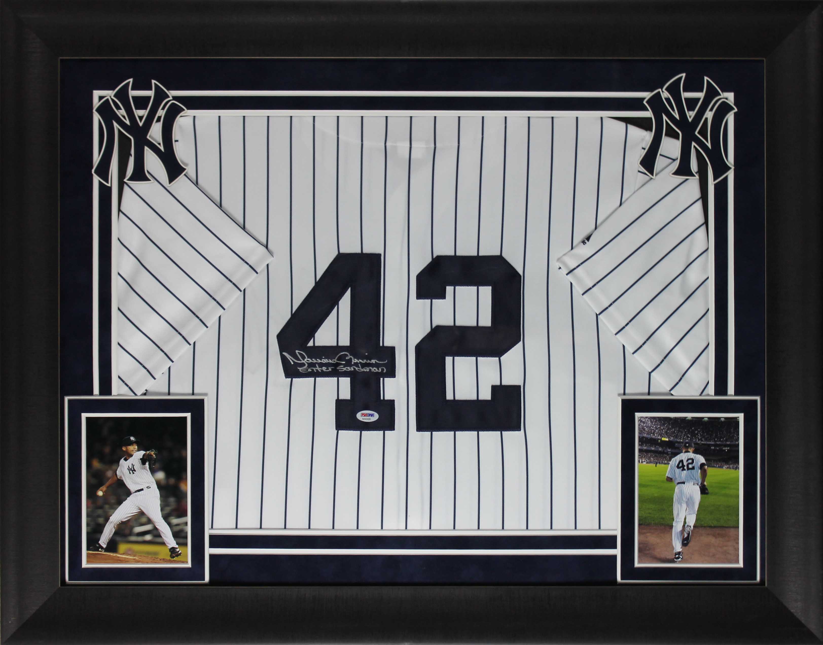 CBU Auctions Mariano Rivera jersey framed CBU Auctions